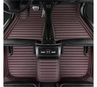 Alfombrillas Coche para Austral 2022 2023 2024 2025 2026 Juego Completo De Alfombrillas Impermeables Accesorios para Coches(Striped Brown)