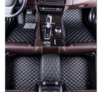 Alfombrillas Coche para Ford Puma 2019 2020 2021 2022 2023 2024, PU Cuero Antideslizantes Alfombrillas de Moqueta Impermeables Interior Accesorios,Black