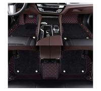 Alfombrillas Coche para Hyundai para Creta para Ix25 2020-2023 Interiores Automóvil Alfombrillas Personalizadas Color Bicapa Automóvil(Negro Rojo)