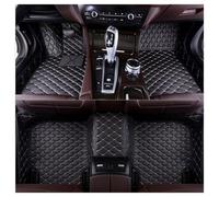 Alfombrillas Coche para Jaguar XF,2018-2019,Impermeable,Fabricado con Materiales Ecológicos,Elegante Diseño en Negro y Dorado,Fácil de Limpiar,Apto para Todas Las Estaciones