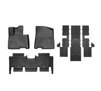 Alfombrillas Coche para Kia para Carnival KA4 9 Asientos 2026 Alfombra Comfort OX TPE Juego Alfombrillas 5D Equipaje Maletero Impermeable Antideslizante(Gasoline Comfort O)