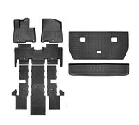 Alfombrillas Coche para Kia para Carnival KA4 9 Asientos 2026 Alfombra Comfort OX TPE Juego Alfombrillas 5D Equipaje Maletero Impermeable Antideslizante(Gasoline Comfort O*)