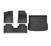 Alfombrillas Coche para Leapmotor para B10 2025 LHD Alfombrillas Coche Incluyen Protectores Maletero Impermeables Y Antideslizantes Respaldo Asiento(4pcs)