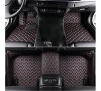 Alfombrillas Coche para Maserati para Ghibli 2014 2015 2016 2017 2018 Alfombrillas De Coche De Cobertura Total 3D(Black Red 5 Seat)