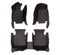 Alfombrillas Coche para Mitsubishi para Outlander para Lancer X 2008-2023 Alfombrillas Coche Accesorios Interiores para Coche(Full Set-Black Red)