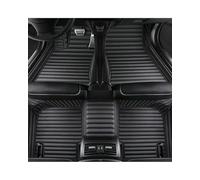 Alfombrillas Coche Para Mitsubishies Para Outlander 2013-2021 5 asientos cobertura total alfombras interiores alfombrillas personalizadas para piso automóvil Alfombrilla Coche(Full Black Stripe)