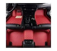 Alfombrillas Coche para Mustang para Mach-E 2021 A 2024 Automóviles, Alfombrillas Personalizadas 3D De Cobertura Total. Detalles Interiores(Red 5 Seat)