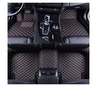 Alfombrillas Coche para para Koleos 2008-2016 Alfombrillas Coche Alfombras Cuero Ajuste Personalizado Alfombras Tablero Estilo Automático Alfombrillas a Medida(LHD(3pcs) BK Red)