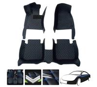 Alfombrillas Coche para Renault Grand Scenic (7 plazas, Versión Diésel) 2019-, Medida Cuero Alfombras de Coche Antideslizantes Cobertura Completa Coche Alfombras, Alfombra coche Accesorios Interior