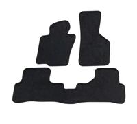Alfombrillas Coche para VW para CC 358 2009-2017 Antideslizantes, Impermeables Y con Accesorios(Negro)