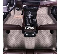 Alfombrillas Coche Personalizadas para Macan 2014 2015 2016 2017 2018 2019 2020 Almohadillas para Pies Coche Cubierta Alfombra Automóvil Alfombrilla Alfombrillas(Grey)