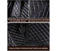 Alfombrillas Coche Personalizadas para Xiaomi Auto SU7,2024,Impermeables, Antideslizantes, Resistentes al Desgaste, para Todas Las Estaciones, Alfombrillas de Cuero, Fáciles de Limpiar