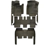 Alfombrillas Coche Revestimientos Piso Antideslizantes Impermeables Duraderos para Tesla para Modelo X 2016-2017 Protege Duradera(Black Gold,LHD)