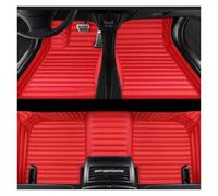 Alfombrillas Coche Tapetes De Piso para Chevy para Equinox 2017-2023 Rayas Clima Protector Carga Bandeja Maletero(Rojo)