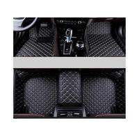 Alfombrillas coche todo tipo climas Alfombrillas Personalizadas Para 3er Para E46 1997-2004 Revestimientos De Suelo Antideslizantes Para Coche Accesorios De Protección Para Automóviles(Black Beige)