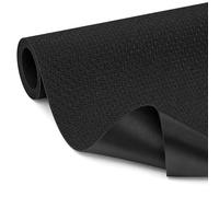 Alfombrillas Coche Universal 120 x 100 cm, 1 mm de Alfombrilla Multiuso Recortable para Coche, Techo, Maletero, Cajones, Cocina-Negro