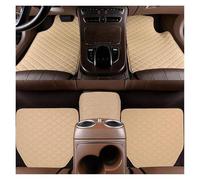 Alfombrillas cochepiezas Alfombrillas Coche Universales Impermeables Protector Almohadilla Pie Automóvil Accesorios Interiores(Beige)