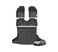 Alfombrillas cochepiezas para Toyota para Prius 30 Series 2009-2014 Alfombrillas Suelo Coche con Volante Derecha Forro Carga Alfombrilla para Maletero Pies TPE Accesorios