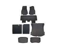 Alfombrillas compatibles con Tesla Model Y Model 3 Highland 2017-2024 for Todo Tipo de Clima, Delanteras y traseras, con Revestimiento de Carga WP(Gold)