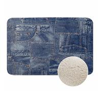 Alfombrillas de baño con tentáculos de Pulpo rizados, Fondo de Arte Lineal en y Negro, Lavables a máquina, decoración de Ducha, 50 x 78 cm