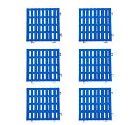 Alfombrillas de baño de drenaje rápido, montaje libre, cierres a presión, universal for baño/piscina(Blue)