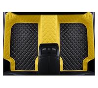 Alfombrillas de Coche Alfombras Cuero para Interior Coche para Jetour X70 T2 para Dashing X70 para Plus 2021 2022 2023 2024(3 pc Black Yellow)