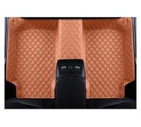 Alfombrillas de Coche Alfombras Cuero para Interior Coche para Jetour X70 T2 para Dashing X70 para Plus 2021 2022 2023 2024(3 pc Brown)