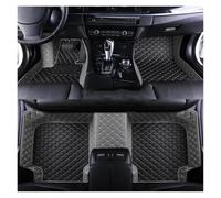 Alfombrillas De Coche Alfombrilla De Cuero para El Suelo del Coche, Accesorios Interiores Impermeables para X2 F39 2018 2019 2020 2021 2022 2023 Alfombra Coche(Black Grey)
