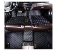 Alfombrillas De Coche Alfombrillas Coche Antideslizantes Cuero Artificial para KIA para Optima K5 2011-2015 Alfombras Auto Accesorios Interiores Pie Coche Moqueta Coche(Black-Blue)
