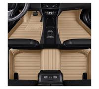 Alfombrillas De Coche Alfombrillas De Coche para Mercedes para Benz Clase E W211 2003 2004 2005 2006 2007 2008 Accesorios Interiores Cuero Artificial Alfombra Coche(Beige)