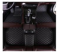 Alfombrillas De Coche Alfombrillas De Coche Personalizadas para KIA para Optima K5 2015~2011, Alfombras De Cuero para Coche Alfombras Impermeables Alfombras Coche(Negro Negro)