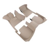 Alfombrillas De Coche De Cobertura Total, Impermeables Y Antideslizantes para Kia K3 2019 2020 2021 Juego de Alfombrillas para el Suelo(Beige)