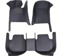 Alfombrillas De Coche De Cobertura Total para Ford para Focus MK3 2014-2017 Accesorios Impermeables. Juego de Alfombrillas para el Suelo(Black Blue)