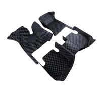 Alfombrillas De Coche De Cobertura Total para Ford para Focus MK3 2014-2017 Accesorios Impermeables. Juego de Alfombrillas para el Suelo(Black White)