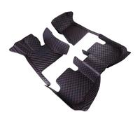 Alfombrillas De Coche De Cobertura Total para Ford para Focus MK3 2014-2017 Accesorios Impermeables. Juego de Alfombrillas para el Suelo(Black Red)