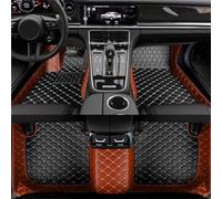 Alfombrillas de coche para compatibles con X3 F25 2011, 2012, 2013, 2014, 2015, 2016 y 2017, estilo personalizado, accesorios interiores, alfombras bicolores, revestimientos de suelo tipo rompecabezas