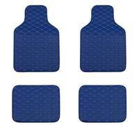 Alfombrillas de Coche para Porsche Cayenne E-Hybrid 2018-2023, Alfombrillas de Piel Impermeables y Antideslizantes, Accesorios para Alfombrillas de Coche, Blue