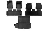 Alfombrillas de Coche para Todo Tipo de Clima, Antideslizantes, para Maletero, Personalizadas, para Tesla para Model S 2021-2024(Color4)
