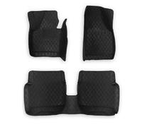 Alfombrillas De Coche para VW para Touran 2006, 2007, 2008, 2009, 2010-2015, Accesorios Estilo para El Interior del Salpicadero(Black Red)