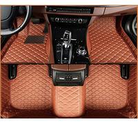 Alfombrillas De Coche Pie Personalizadas para X5 Five Seat E70 2008 2009 2010 2011 2012 2013 Alfombras De Coche(Marrón)