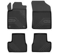 Alfombrillas De Coche TPE Frogum No.77 para Citroen C3 II 2009-2016 TPE juego de