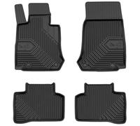 FROGUM No. 77 Alfombrillas para Coche Alfombras para Mercedes-Benz GLC C253 2016-2023 | Borde Alto | para Todo el año | Tamaño