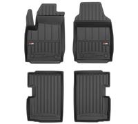 Alfombrillas De Coche TPE Frogum Pro-Line para Fiat 500 desde 2007 TPE juego de