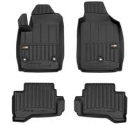 Alfombrillas De Coche TPE Frogum Pro-Line para Fiat 500e I 2015-2020 TPE juego d