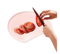 Alfombrillas de Corte para Cocina,Estera Semicircular para Amasar | Tabla de Cortar para Preparar Comidas | Uso En Encimera De Cocina, Apartamento, Restaurante, Barbacoa, Camping Y Picnic