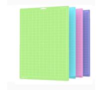 Alfombrillas de corte para Cricut, 4 esteras de corte para Cricut Explore One/Air/Air 2/Maker (StandardGrip, LightGrip, StrongGrip, FabricGrip) Accesorios de repuesto de estera artesanal