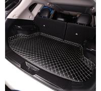 Alfombrillas de Cuero Maletero de Coche para Peugeot 5008 III 2024, Alfombrilla Protectora Maletero Resistente al Agua Accesorios Interiores,Bl-ACK