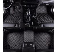 Alfombrillas De Cuero para Coche para Subaru para Forester 2009 2014 para Legado 2007 XV para Impreza Alfombras De Coche(Negro Completa)