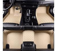 Alfombrillas De Cuero para Coche para Subaru para Forester 2009 2014 para Legado 2007 XV para Impreza Alfombras De Coche(Beige)