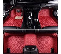 Alfombrillas De Cuero para Coche para Subaru para Forester 2009 2014 para Legado 2007 XV para Impreza Alfombras De Coche(Vino Rojo)